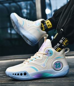 Chaussures de Basketball Montantes Personnalisées avec Logo de Marque Respirantes Mode Professionnelles pour Hommes - Idéales pour le Dropshipping - Product Image 3