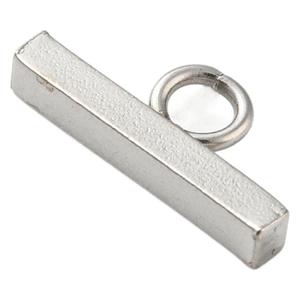 Plat solide en acier inoxydable taille personnalisée cercle <span class=keywords><strong>rond</strong></span> barre mode bijoux à bricoler soi-même Logo gravé OT fermoir à bascule - Product Image 5