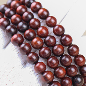 Rhinoceros Horn And Sandalwood <b>Bracelet</b> 8mm 108 Beads Unisex Prayer Beads Religious Ceremony Ornament - Product Image 1