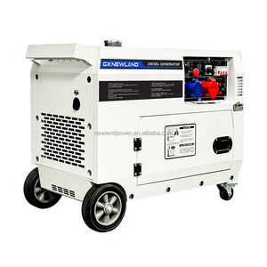 Smartgen điều khiển tùy chọn 5KW im lặng ba-giai đoạn Máy phát điện diesel ATS tự động bắt đầu 50/60Hz tần số tiếng ồn thấp - Product Image 1