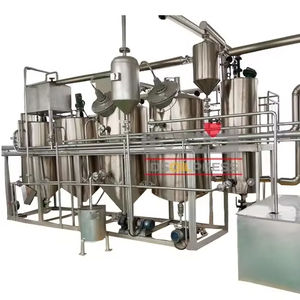 Equipo de Refinería de Aceite de Almendras Automático de Acero Inoxidable para Línea de Procesamiento de Aceite Comestible - Product Image 4