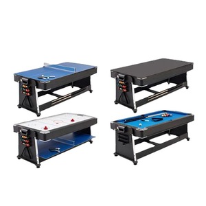 <span class=keywords><strong>Table</strong></span> <span class=keywords><strong>de</strong></span> jeux multifonction 4 en 1 : billard, hockey sur air, ping-pong, <span class=keywords><strong>table</strong></span> à manger pour la maison, salle <span class=keywords><strong>de</strong></span> jeux familiale, meubles <span class=keywords><strong>de</strong></span> divertissement - Product Image 5