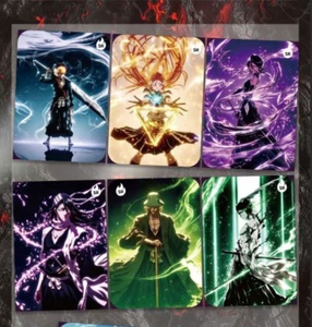 Collection HUOHU <span class=keywords><strong>BLEACH</strong></span> : Carte Polaroid « Guerre des Mille Ans » Kurosaki Ichigo – Carte photo détachable – Jouets périphériques d'animation - Product Image 4