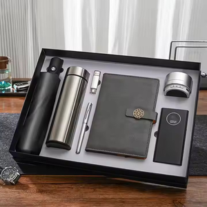 Coffret Cadeau d'Entreprise de Luxe 7-en-1 : Bouteille Isotherme, Carnet A5 et Clé USB <span class=keywords><strong>Stylo</strong></span> – Idéal pour les Affaires et les Événements Professionnels - Product Image 2