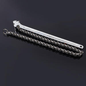 Llave de cadena para filtro, 12-22 mm, métrica, ajustable, con mordazas dentadas, herramienta profesional para reparación de automóviles - Product Image 3