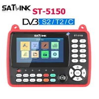 Medidor de Señal Satelital SATLINK ST5150 Digital DVB-S2/T2/C COMBO HD H265 MPEG4 Compatible con QPSK16APSK ST-5150