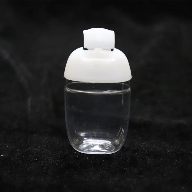 60ml vide main sinitizer bouteille pour animaux de compagnie 30ml 50ml bouteille désinfectant pour les mains avec Étui En Silicone enfants petites bouteilles en plastique pour gel
