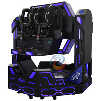 Chaise de mouvement à 360 degrés Iron Warrior 1080, simulateur de vol VR