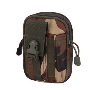 Sac banane multifonctionnel unisexe pour sports de plein air, motif lettres, design tactique Molle, étanche, fermeture éclair, Oxford, pour téléphone portable - Product Image 4