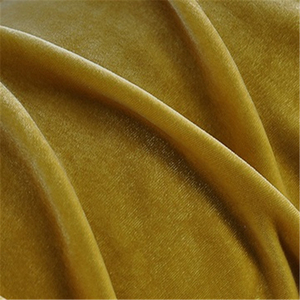 Mélange de tissus de velours de soie 100% bio de soie de mûrier lourd de luxe en gros pour jupe Cheongsam Lady Winter - Product Image 2