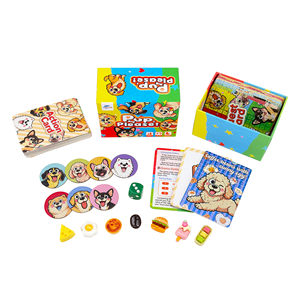<span class=keywords><strong>Gioco</strong></span> <span class=keywords><strong>da</strong></span> <span class=keywords><strong>Tavolo</strong></span> con Dadi a Tema Caffetteria per Cani, <span class=keywords><strong>Gioco</strong></span> <span class=keywords><strong>da</strong></span> <span class=keywords><strong>Tavolo</strong></span> per Bambini e Famiglie, 2-4 Giocatori, 30 Minuti, <span class=keywords><strong>Gioco</strong></span> di Carte per Raccolta Premi, Logo Personalizzabile - Product Image 1