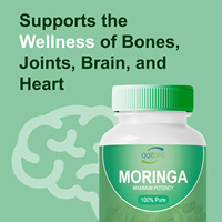 Suplemen Herbal Moringa langsung pabrik kapsul Horseradish pohon ekstra untuk pria dan wanita