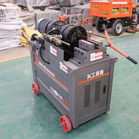 Máquina Hidráulica para Roscado de Pernos y Varillas, Roscadora de Tuercas y Pernos, Máquina de Laminación de Roscas para Varillas Corrugadas, Maquinaria de Construcción