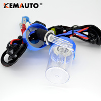 Démarrage rapide rapide lumineux 12V 55W H1 H3 H7 H8 H11 9005 9006 HB3 HB4 Hid ampoule au xénon 6000K blanc Auto lampe frontale 4300K couleur H9 verre