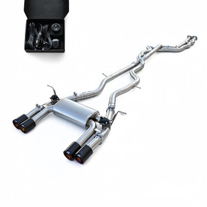 Système d'<span class=keywords><strong>échappement</strong></span> Catback à distance égal pour BMW M3 M4 F80 F82 F83 3.0T (2014-2019) avec silencieux à <span class=keywords><strong>valve</strong></span> et contrôleur - Product Image 1