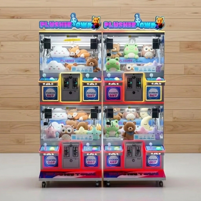 Mini Claw Machine Doll Arcade Coin Operated Game Machine Mini Kid Candy Toy Commercial Claw Crane Vending Claw Machine