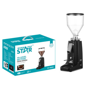 เครื่องบดกาแฟ WinningStar แบบ Burr Grinder 19 ระดับ ความจุถัง 12 ออนซ์ สีดำ เครื่องบดเมล็ดกาแฟไฟฟ้า - Product Image 1