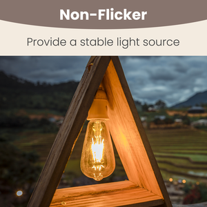 Certificado CE ST64 12W 2700K 1521lm E27 Vintage <span class=keywords><strong>LED</strong></span> filamento bombilla cadena luces CRI90 regulable patio y jardín iluminación - Product Image 6