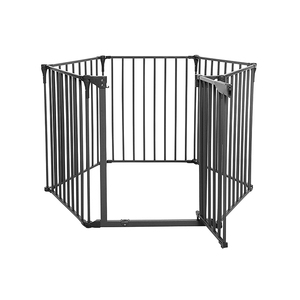 Mecedora cuna plegable valla de seguridad perro corralito cubierta 6 paneles <span class=keywords><strong>corral</strong></span> <span class=keywords><strong>para</strong></span> perro - Product Image 4