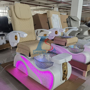 Sillón de Pedicura y Manicura SHUNLONG Moderno para Salón de Belleza con Hidromasaje y Masaje para Pies - Product Image 5