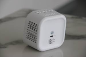 자동 경보 CO2 모니터 가스 분석기가 있는 CO2 감지기 NDIR 온도 및 습도 및 공기질 모니터 - Product Image 5