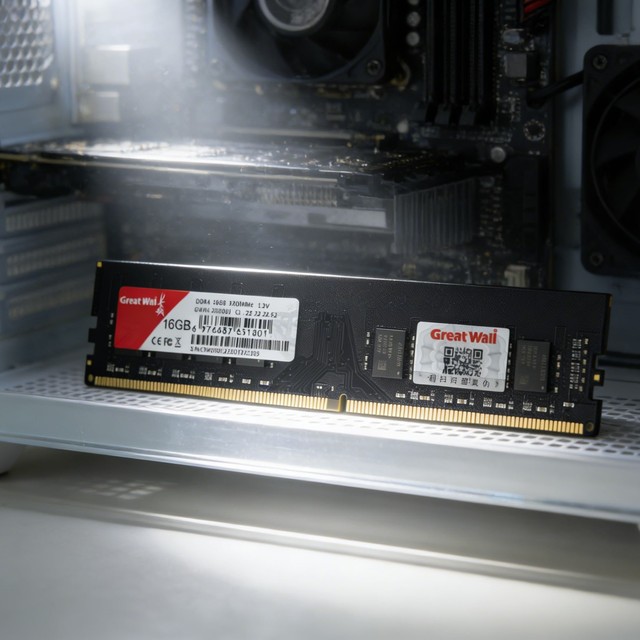 Great Wall GWP4 DDR4 ECC Desktop RAM Module 3600MHz 8 GB/16 GB Energy-efficient Eco-friendly 1.2V Private Mold Lifecycle