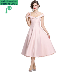 En stock, Robes de soirée élégantes à taille haute, amincissantes, à col halter, pour femmes, robe de fête pour femmes - Product Image 6