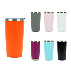 Wholesale Insulated White Travel Coffee <b>Cup</b> with Black Lid - Keep Your <b>Reusable</b> Vacuum Insulated Sport Good Water Bottles - Product Image 3