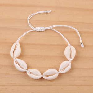 Pulsera de concha de moda única para mujer, collar de acrílico fluorescente, accesorio elegante para <span class=keywords><strong>vacaciones</strong></span> <span class=keywords><strong>en</strong></span> la playa, boda o fiesta - Product Image 4