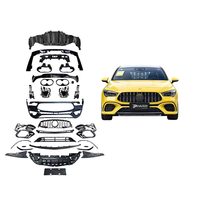 Kit de Carrocería Exterior Pharri para Benz CLA W118 2019+ Actualización CLA45 AMG Parrilla Delantera Parachoques Trasero de Ensamblaje Universal