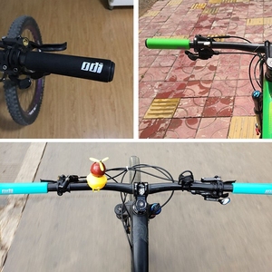 OEM/ODM <span class=keywords><strong>ODI</strong></span> <span class=keywords><strong>Poignées</strong></span> de VTT Poignets ultralégers <span class=keywords><strong>Poignées</strong></span> en silicone Bouchons de barre 22.2mm Absorption des chocs <span class=keywords><strong>Poignées</strong></span> de guidon de vélo VTT - Product Image 2