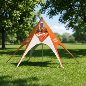 Carpa de Playa Plegable de Aluminio Personalizada Feyan, Toldo de Tela Oxford de Alta Calidad, Logotipo Personalizado Publicitario, Fácil de Montar - Product Image 5