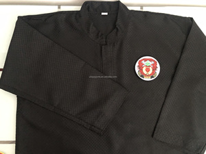 ชุดยูนิฟอร์มศิลปะการต่อสู้คุณภาพสูง สีน้ำเงิน ดำ ขาว สำหรับการแข่งขัน เพนคัค ซิลัต - Product Image 6