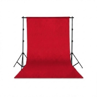 Kain Latar Belakang Foto Muslin Katun Warna Hitam Putih Hijau Biru Merah Ukuran 2mx3m 3x3 untuk Studio Fotografi