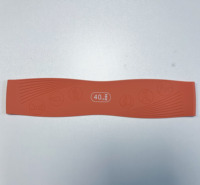 Bande de Résistance Plate en Silicone Personnalisable avec Logo, Sans Latex, Marquage LB Moulé, Antidérapante et Gaufrée pour la Gym, les Entraînements à Domicile et les Exercices Fessiers