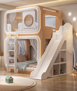 <span class=keywords><strong>Lit</strong></span> superposé <span class=keywords><strong>pour</strong></span> enfants en capsule, style loft moderne, MDF E1, confortable, adapté aux adultes, taille double, avec glissière, <span class=keywords><strong>lit</strong></span> de rangement - Product Image 2