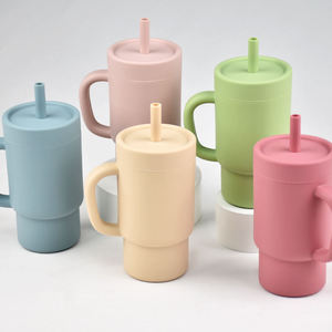 Taza de viaje minimalista de acero inoxidable 304 de grado alimenticio con tapa y pajita, libre de BPA, para adultos y niños, 9 colores disponibles, diseño unisex. - Product Image 3