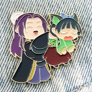 Broche Anime <span class=keywords><strong>Frieren</strong></span> Journey's End Himmel, Badge Fille Mignonne, Accessoires pour Vêtements, Sac à Dos, Revers, Unisexe - Product Image 2