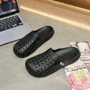 Nuevas <span class=keywords><strong>Sandalias</strong></span> Planas Casuales Retro de Verano para Mujer, con Punta Descubierta, Suela Gruesa y Diseño Calado - Product Image 4