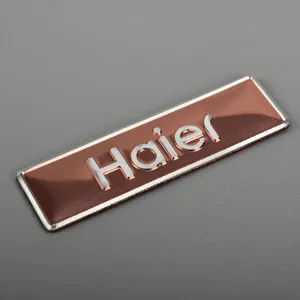 Printing Customized Diamond Cut Aluminum Nameplates, Logo Tag Metal Tags