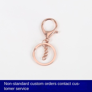 Phong Cách Cổ Điển 3Pcs DIY Túi Phụ Kiện Phổ Biến Vàng Bạc Mạ Xoay Chuỗi <span class=keywords><strong>Keychain</strong></span> Set Tôm Hùm Móc Khóa Cho Quà Tặng Dây Móc Khóa - Product Image 6
