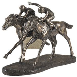 Cuộc Sống Kích Thước Ngoài Trời Đẹp Hiệp Sĩ Bức Tượng Cưỡi Một Con Ngựa Nhựa Điêu Khắc Trong Nhà Mô Hình - Product Image 1