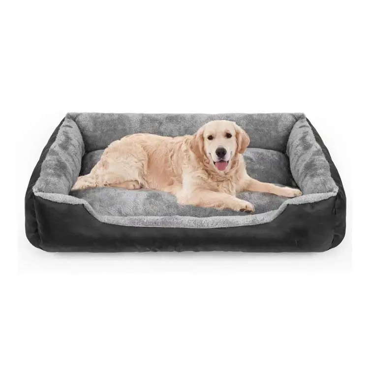 Venda quente Cão Respirável Sofá-cama Cão Ninho Grande Retângulo Pet Beds All Weather Dupla Utilização Dupla Face Pet Camas Acessórios