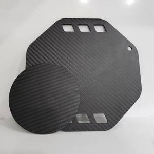 แผ่นคาร์บอนไฟเบอร์น้ำหนักเบาความแข็งแรงสูงสำหรับแผงการบินและอวกาศชิ้นส่วนตัวถังรถยนต์ที่มีแผ่นท่อคาร์บอนไฟเบอร์ - Product Image 6
