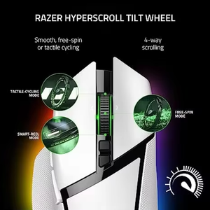 Ratón Inalámbrico para Juegos <span class=keywords><strong>Razer</strong></span> <span class=keywords><strong>Basilisk</strong></span> V3 Pro, Sensor Óptico de 30000 DPI, Rueda HyperScroll, RGB, Ergonómico, Programable, 2.4G - Product Image 5