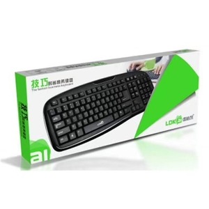 LDK <b>Wired</b> Full Size <b>Keyboard</b> 104 Keys Numeric Keypad For Office Gaming - Product Image 2