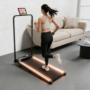 Tapis de marche compact le plus vendu pour la maison, avec écran LED et inclinaison, idéal à placer sous le bureau - Product Image 1