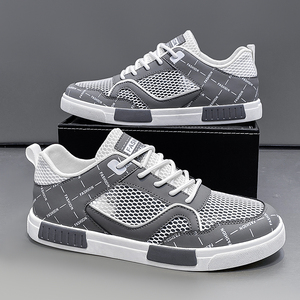 Scarpe Casual Classiche da <span class=keywords><strong>Uomo</strong></span> 2026, Nuove Sneakers Traspiranti Grigie, Taglie 39-47 - Product Image 6