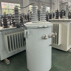 Transformador de Distribución de Energía Montado en Poste, 5kva, 10kva, 15kva, 37.5kva, 50kva, 100kva, Monofásico, Sumergido en Aceite - Product Image 1