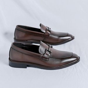 <b>White</b> Lightweight Breathable Hand Made <b>Loafers</b> <b>Men's</b> Cow Shoes Brown <b>Men</b> <b>Loafer</b> Shoes - Product Image 3